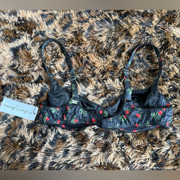 NWT - For Love and Lemons Love Song Satin Bra - Picture 5 of 8